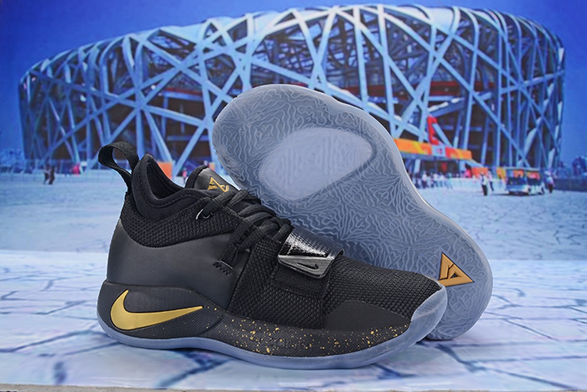 Nike PG 2.5 Men Shoes Black Gold